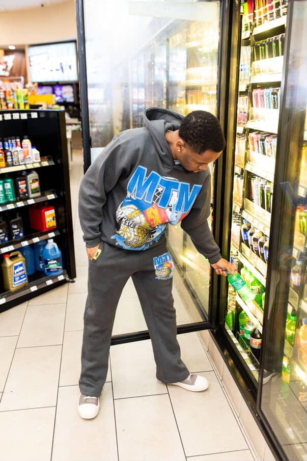 Grey Flared Scammer Pack Sweatsuit